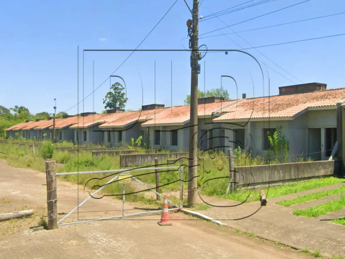 LOTE 002 - Casas de alvenaria geminadas, em construção, Esteio